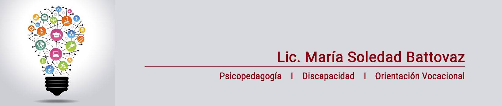 Lic Maria Soledad Battovaz